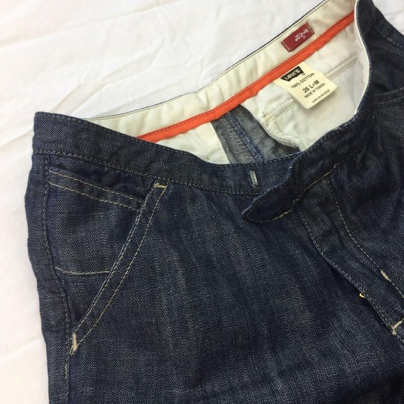 Levi’s Wide Leg Jeans Blue Womens 26 L=M - Picture 9 of 14